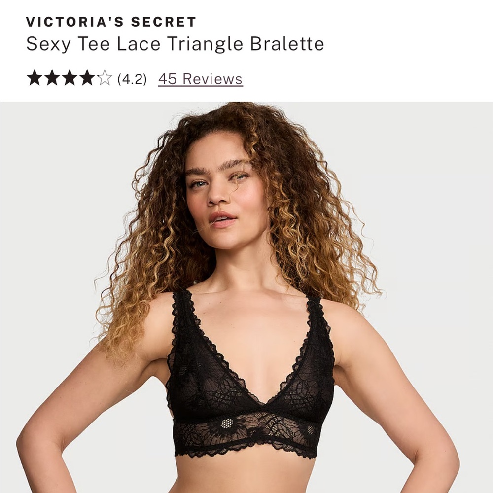 Victoria’s Secret Lace Triangle Bralette